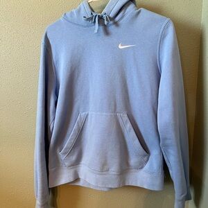 light blue nike hoodie